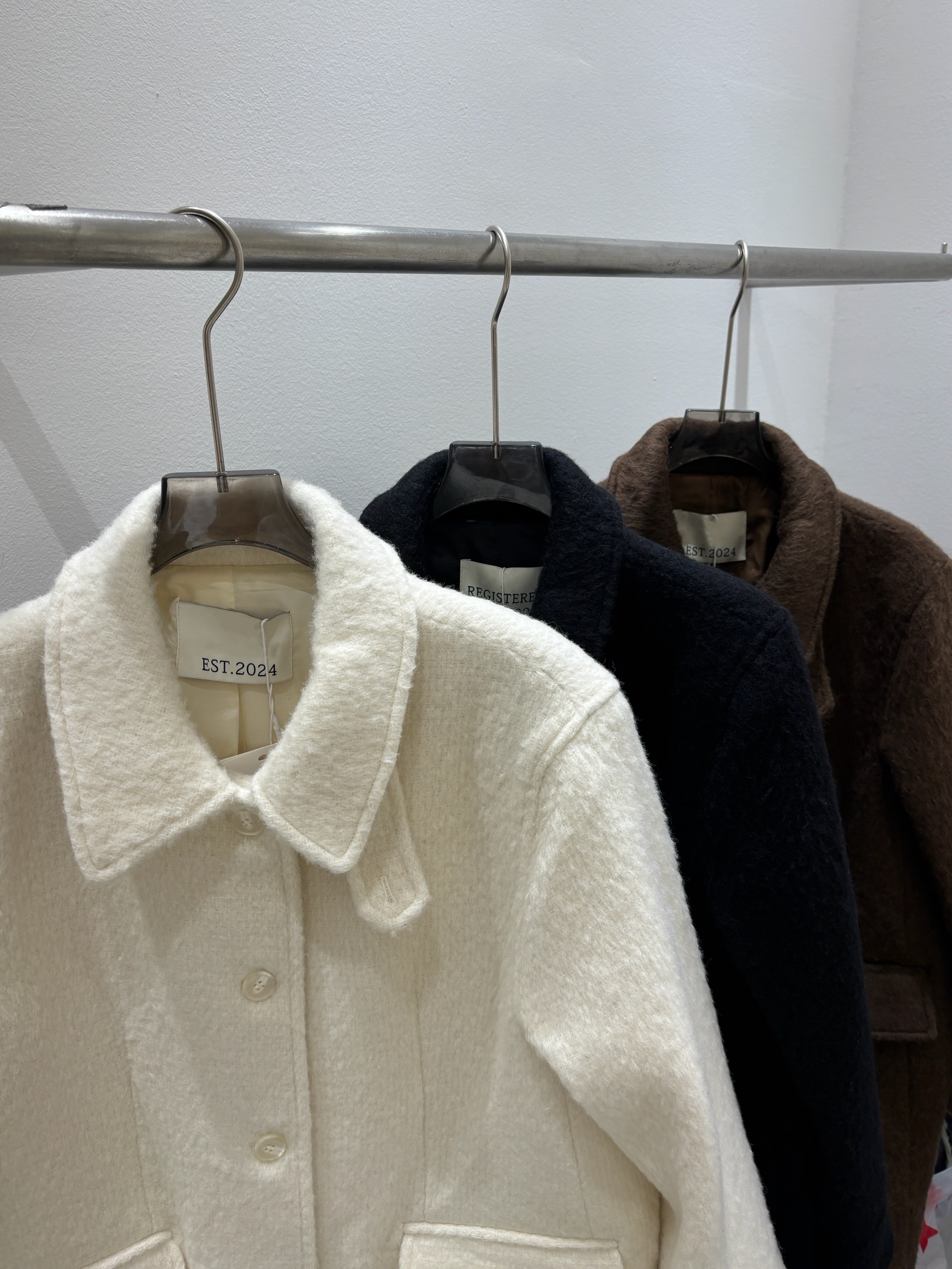 wool 100) monde wool long coat 상세 이미지 2
