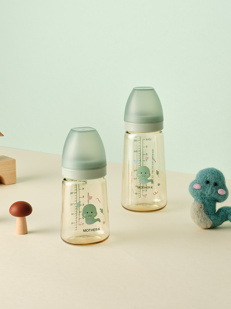 [교체젖병GIFT]마더케이 웰컴 수유 기획 세트 (PPSU젖병2개+고리30P+젖꼭지2P) - 상세 이미지 3