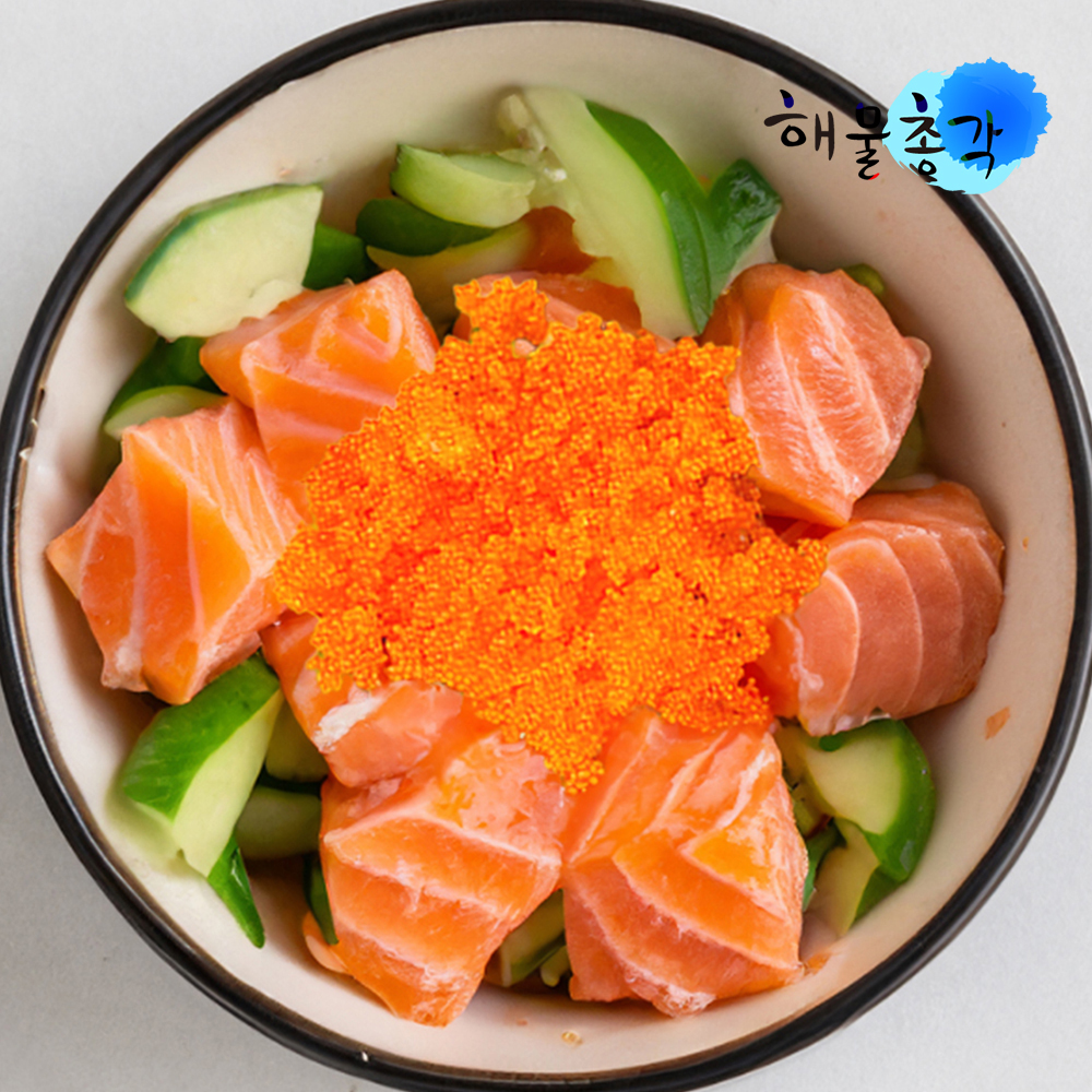 해물총각 날치알 500g 골드 레드 HACCP 국내가공 이미지 7