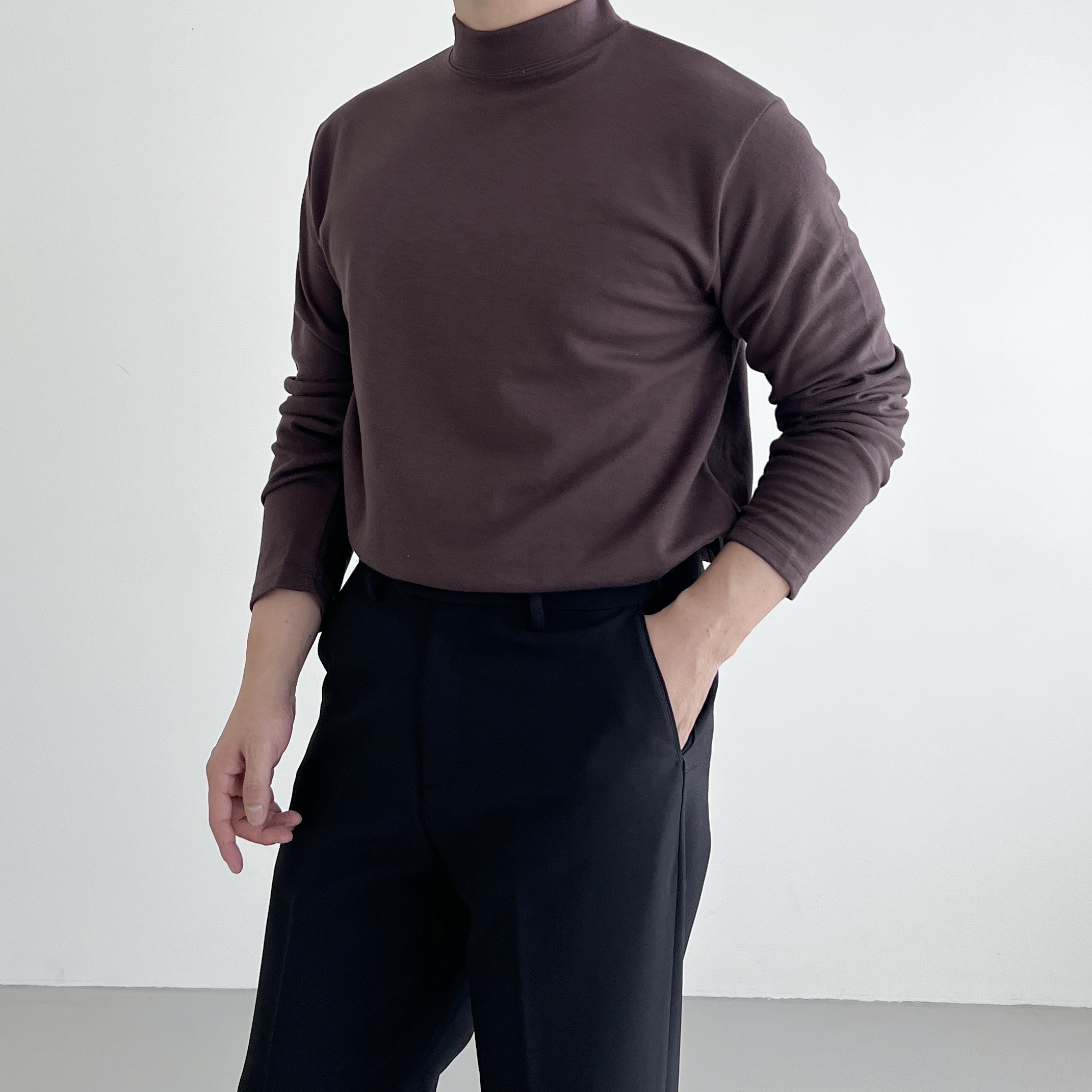 1+1 남자목티 남자반목티 반폴라티 - 상세 이미지 3
