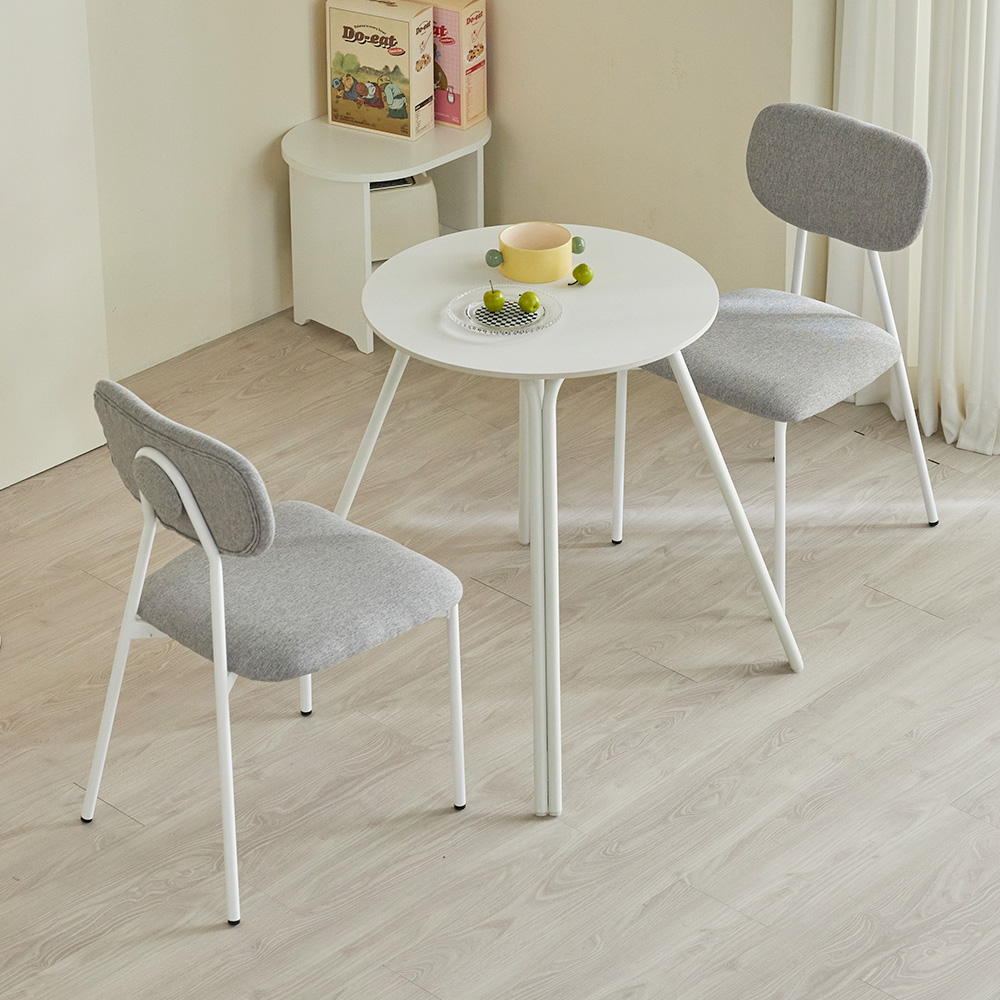 에덴 카페 인테리어 의자 패브릭 식탁의자 1+1