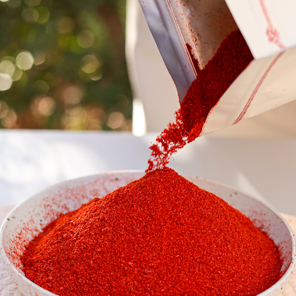 25년 햇 고춧가루 고추장용 고추가루 1근 고운 김장용 국내산 500g 순창 정담원 - 상세 이미지 3