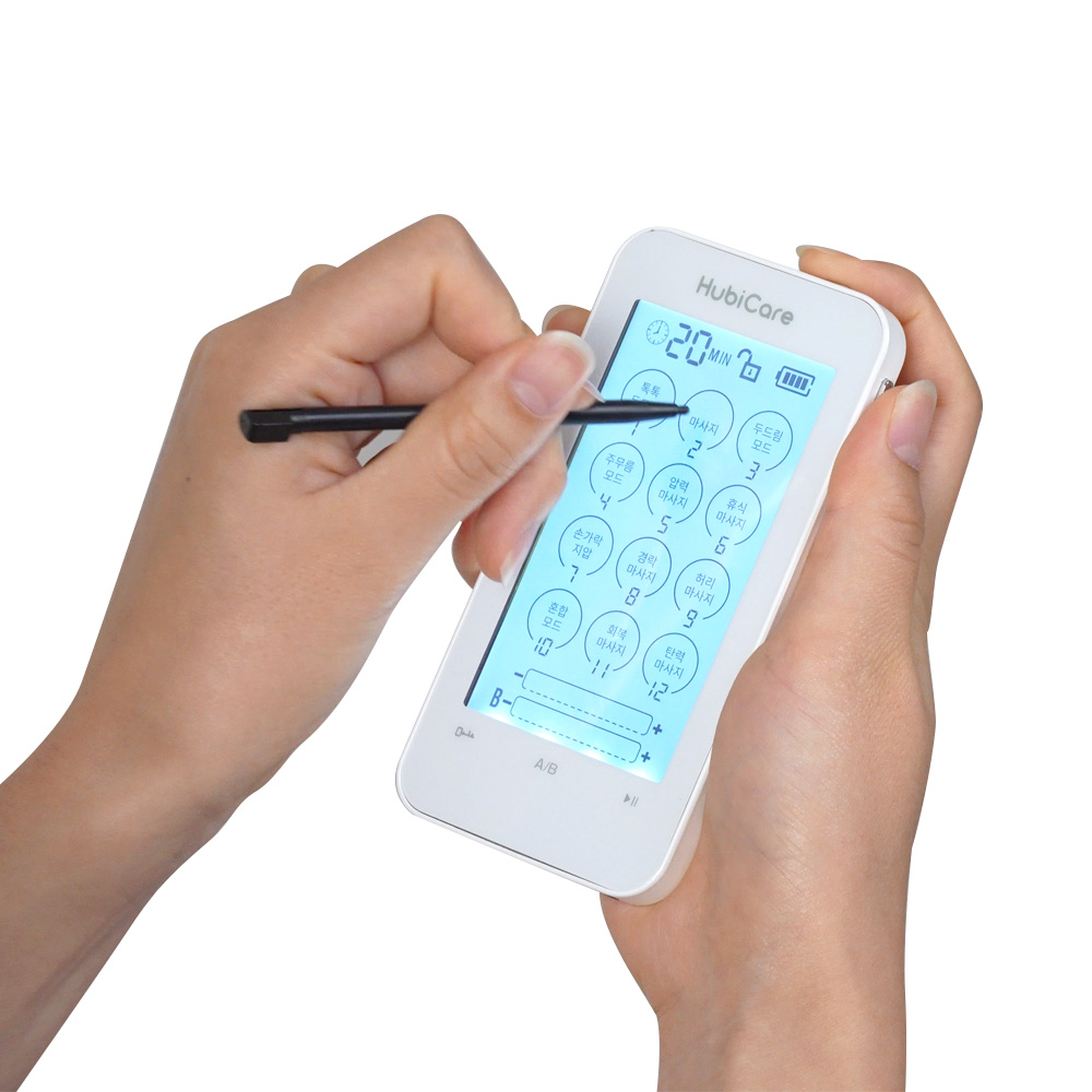 휴비딕 휴비케어 웨이브펄스 스마트 저주파 마사지기 자극기 충전식 터치형 HMB-5000 이미지 4