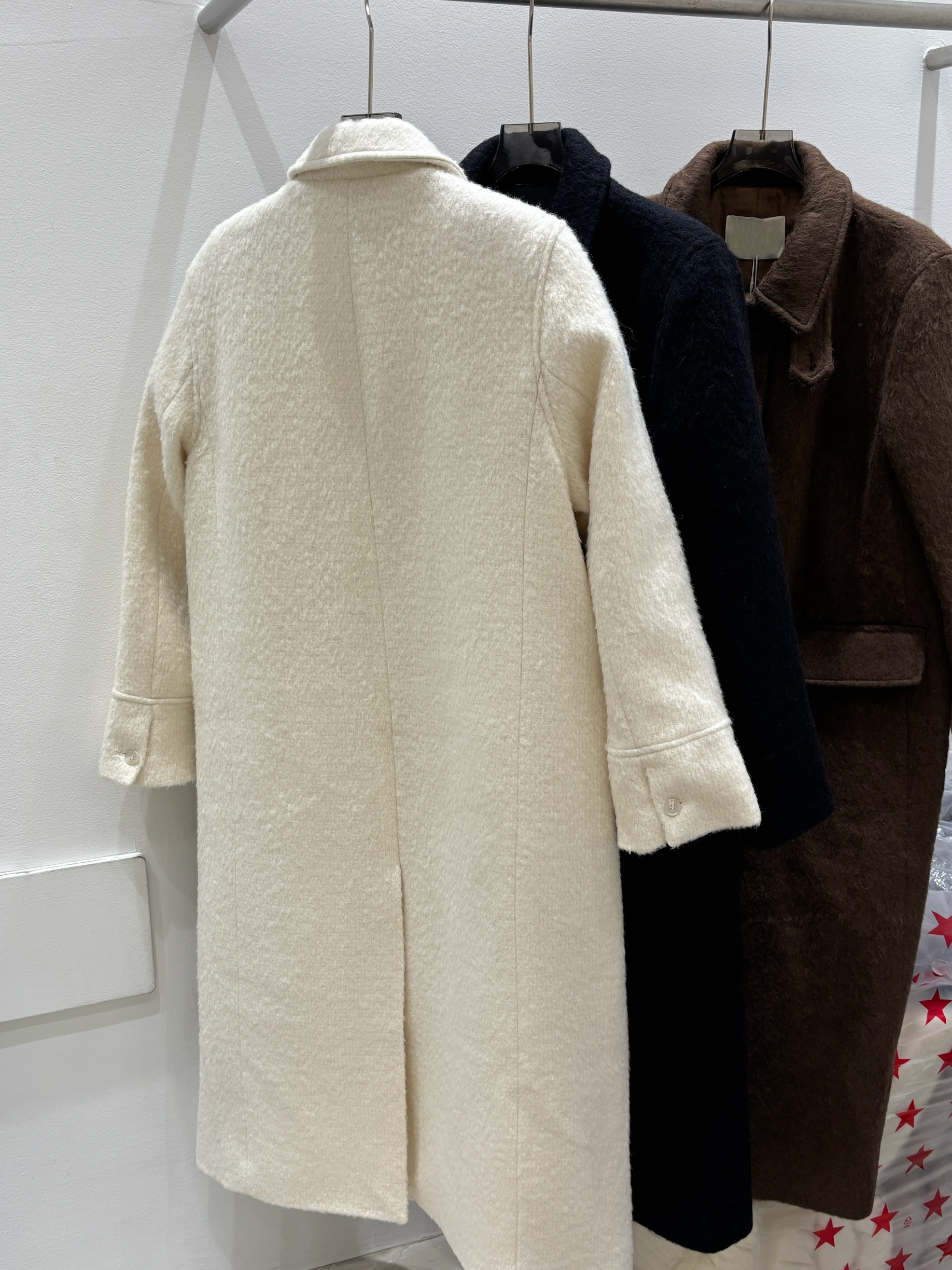 wool 100) monde wool long coat 상세 이미지 4
