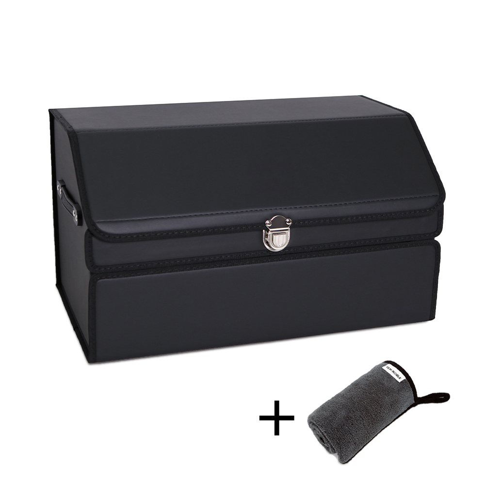 엠노블 가죽 트렁크 정리함 수납형+세차타월 세트