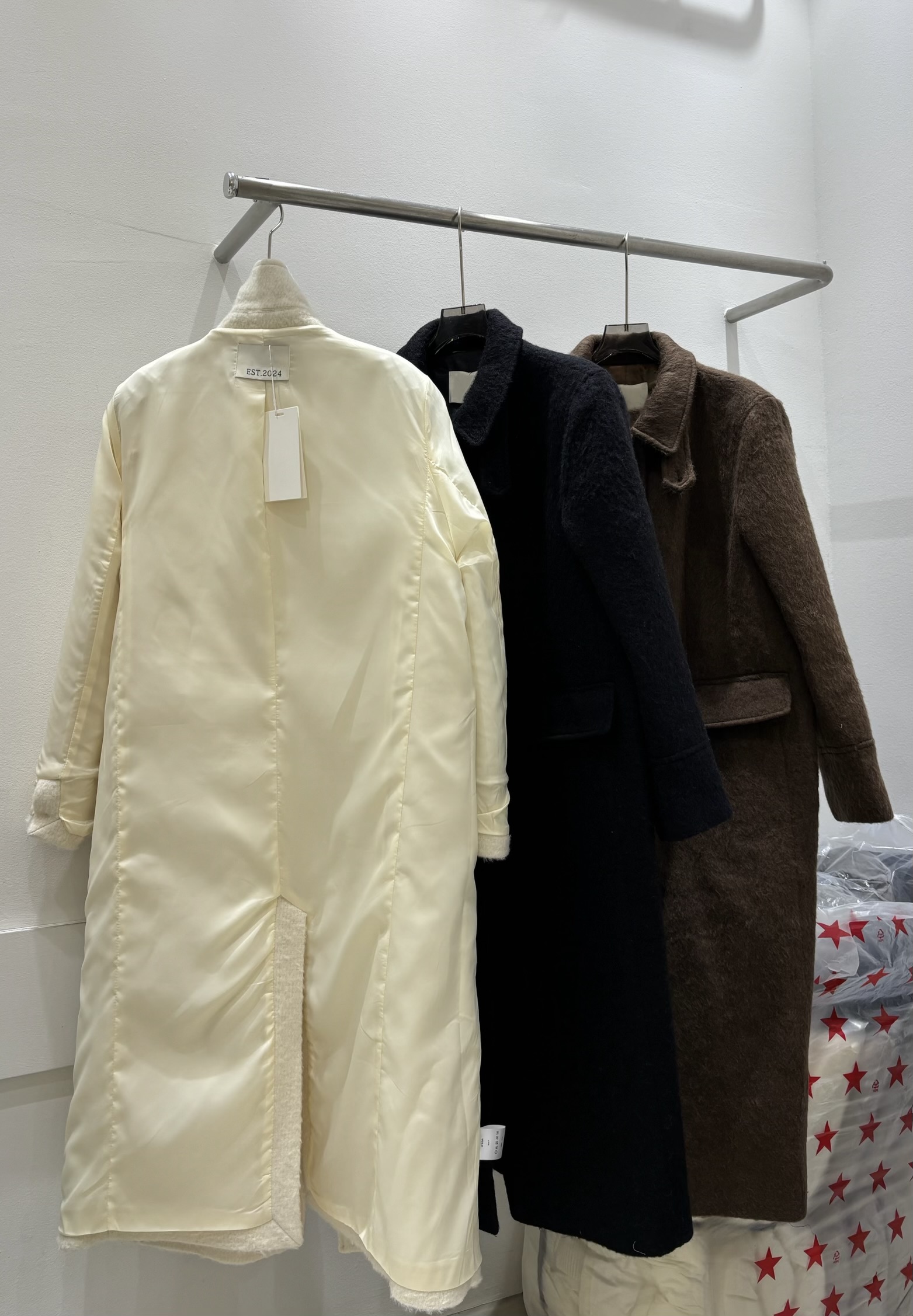 wool 100) monde wool long coat 상세 이미지 5