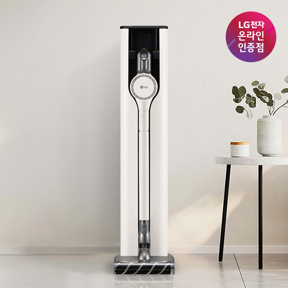 [혜택가 67만원대] LG전자 코드제로 오브제 올인원타워 무선청소기 AU920CWD 260W