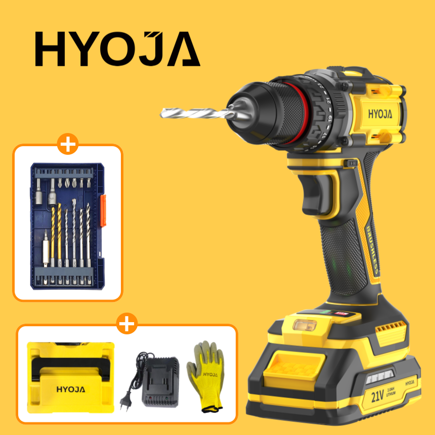 효자 전동드릴 21V 무선 충전 해머 드라이버 가정용