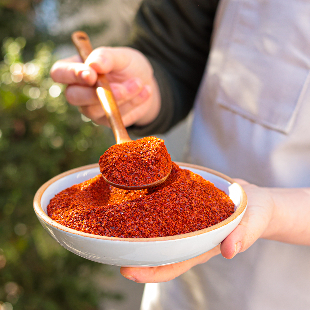 25년 햇 고춧가루 고추장용 고추가루 1근 고운 김장용 국내산 500g 순창 정담원 - 상세 이미지 4