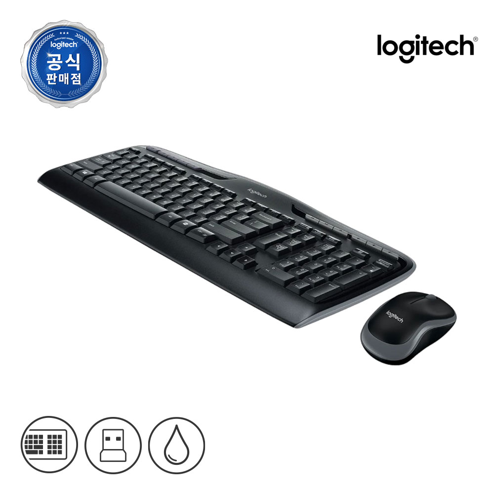 로지텍코리아 공식 MK330R 콤보 무선 키보드 마우스 세트 - 상세 이미지 4