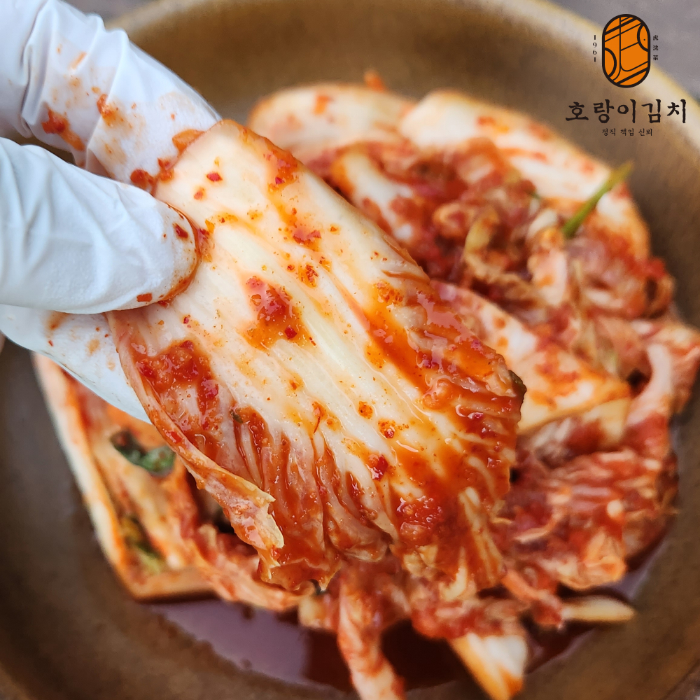 알배추 쌈배추 겉절이 김치 1kg - 상품 이미지