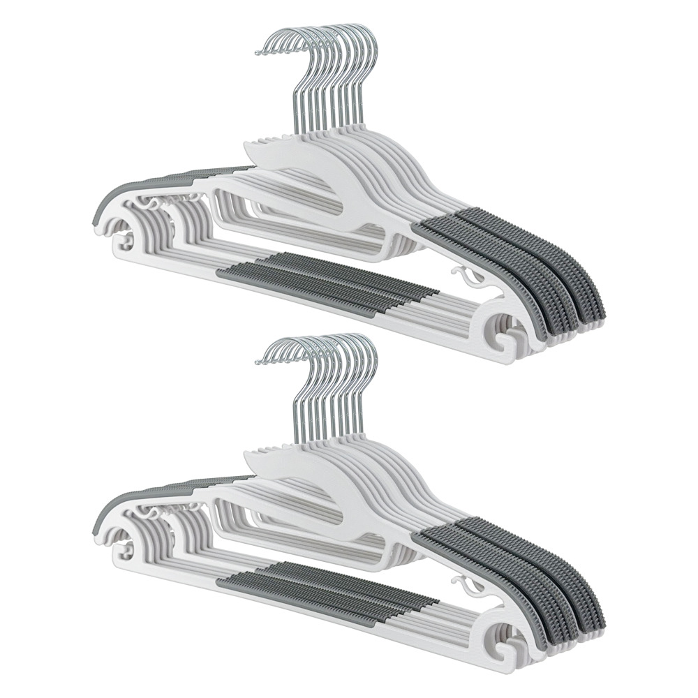 올지 라운드 논슬립옷걸이 어깨뿔방지 회전고리 20개