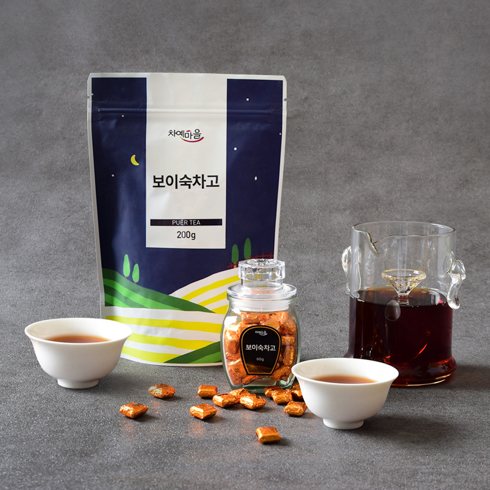 차예마을 달여만든 고농축 동결건조 보이차고 원미 보이숙차고 60g, 1개 - 상세 이미지 2