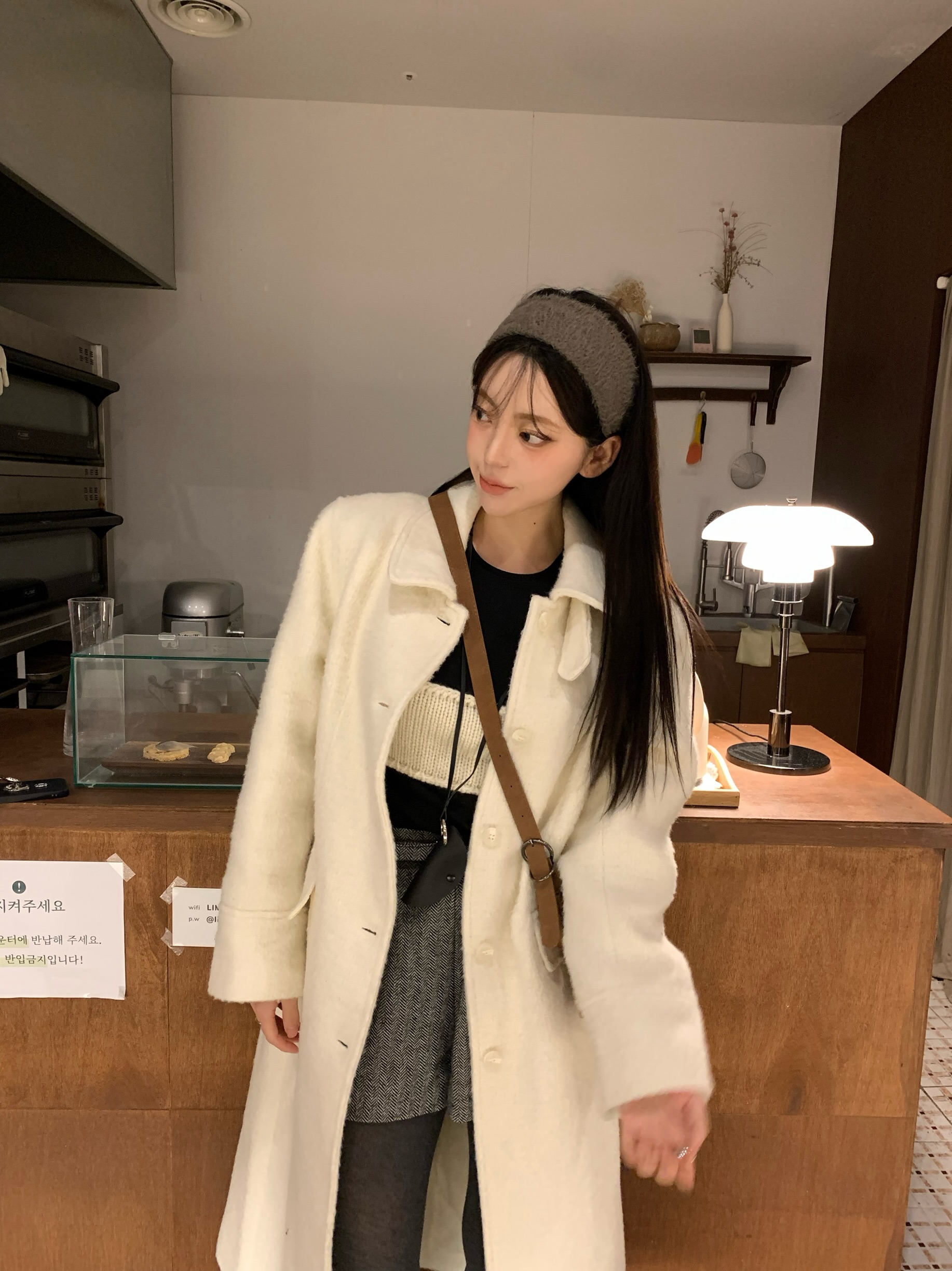 wool 100) monde wool long coat 상세 이미지 49