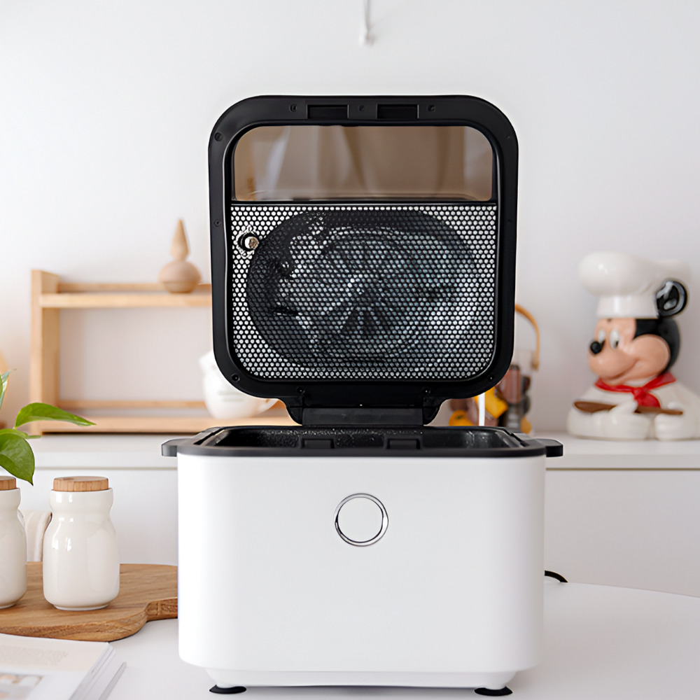 스팀 에어프라이어 디지털화면 에어프라이기 오븐 형 유리 에어후라이기 트레이더스 까르페