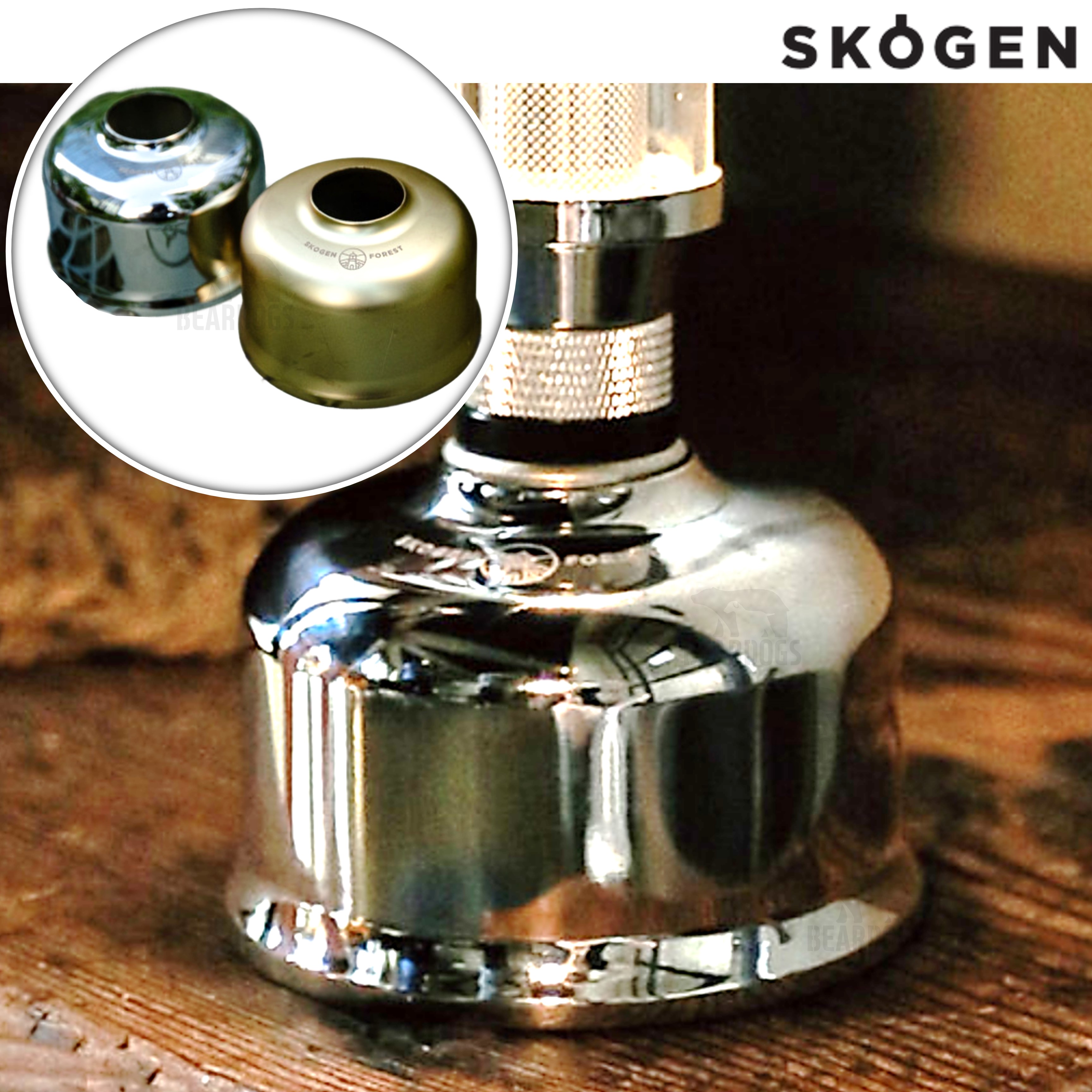 스코겐 메탈 커버 케이스 이소가스 워머 NX2 랜턴 어댑터 호환