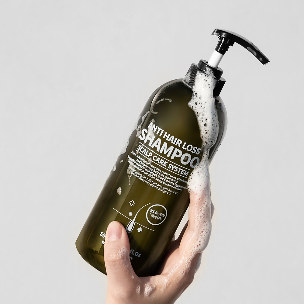 탈모완화 기능성 멘톨 쿨링 샴푸 500ml 이미지 6