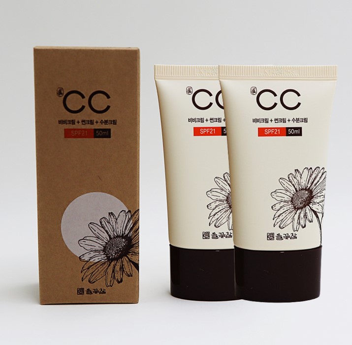 들꽃잠 CC크림 구절초 씨씨 비비 23호, 100ml - 상품 이미지