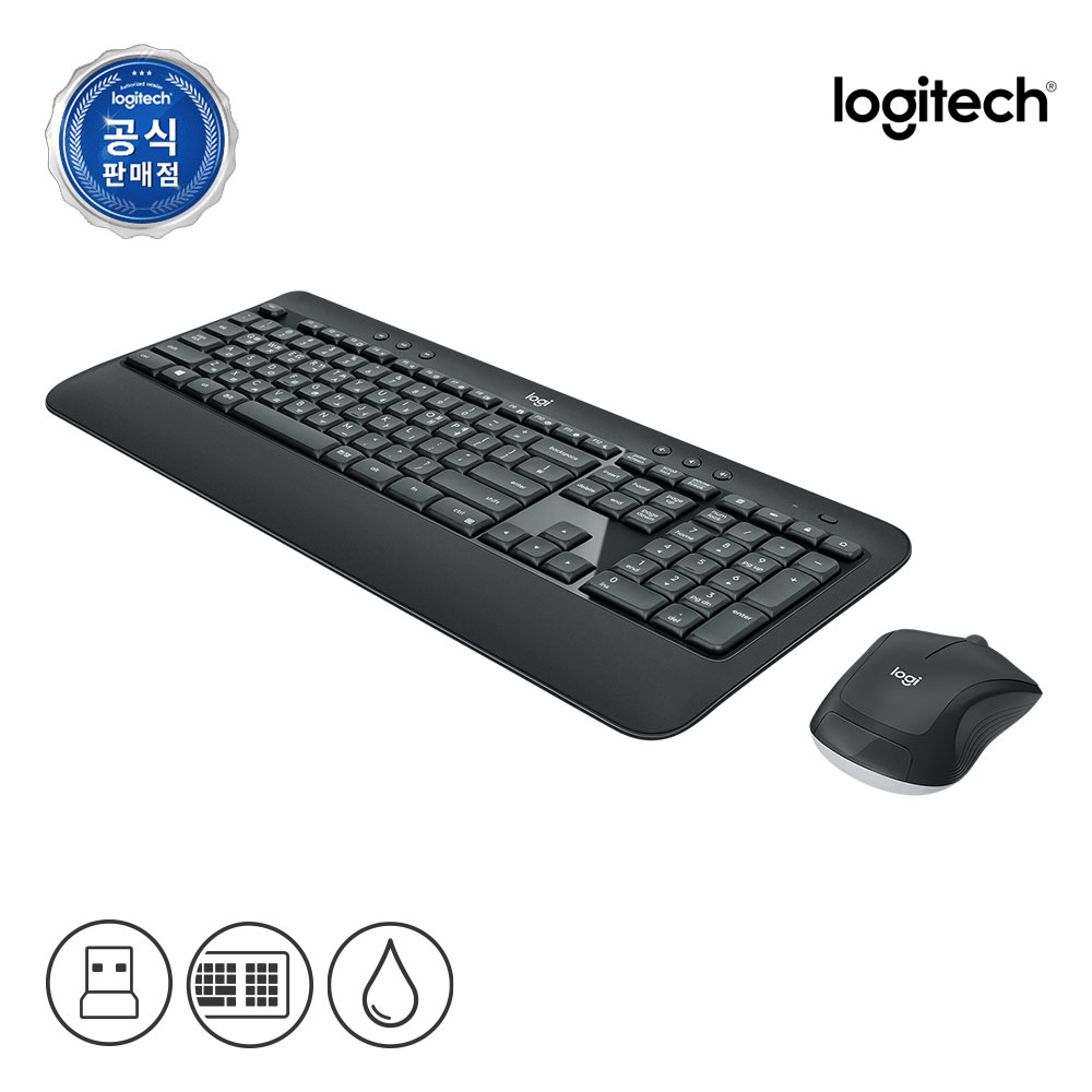 [N배송] 로지텍코리아 공식 MK540 콤보 무선 키보드 마우스 세트 - 상세 이미지 4