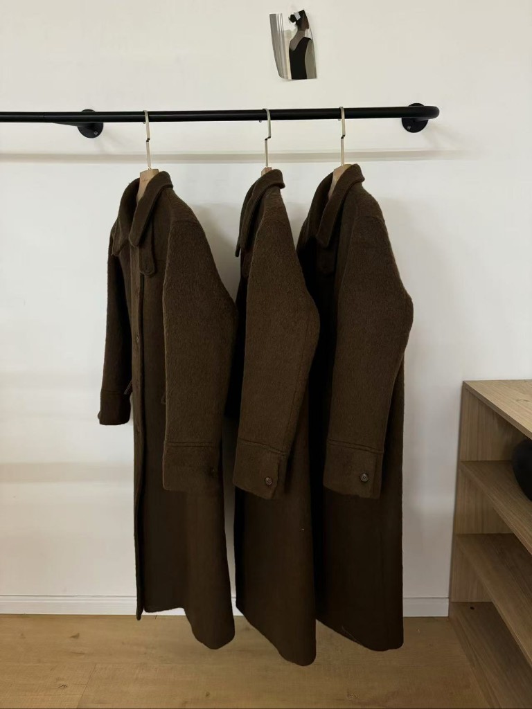 wool 100) monde wool long coat 상세 이미지 20