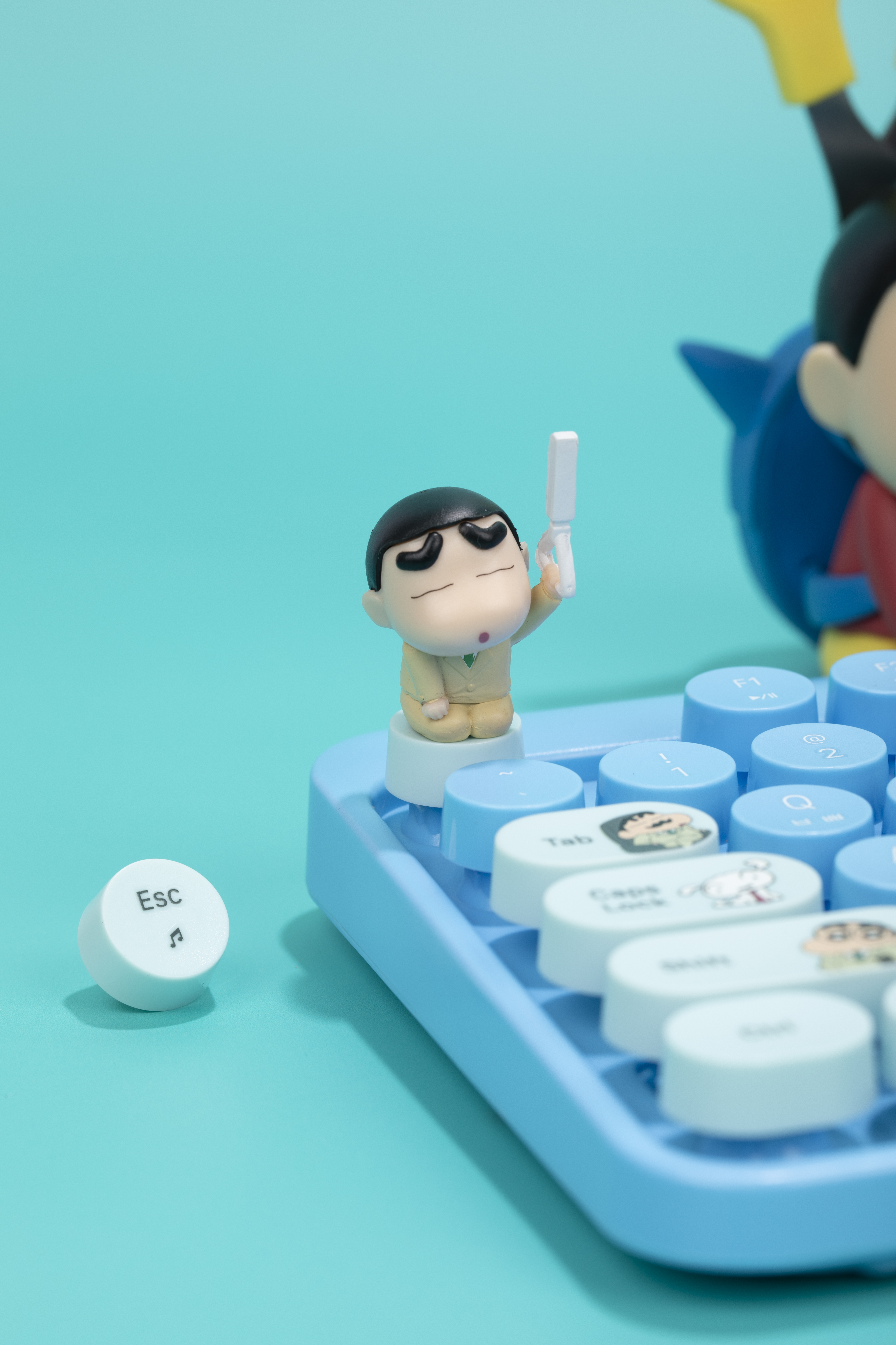 짱구 무선 키보드 멤브레인 피규어 저소음키보드 - 상세 이미지 4