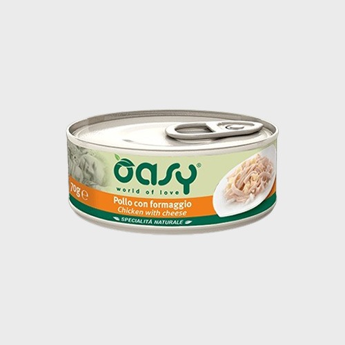 오아지 네츄럴 레인지 캔 고양이 습식간식 치킨 치즈, 70g, 1개 - 상세 이미지 2