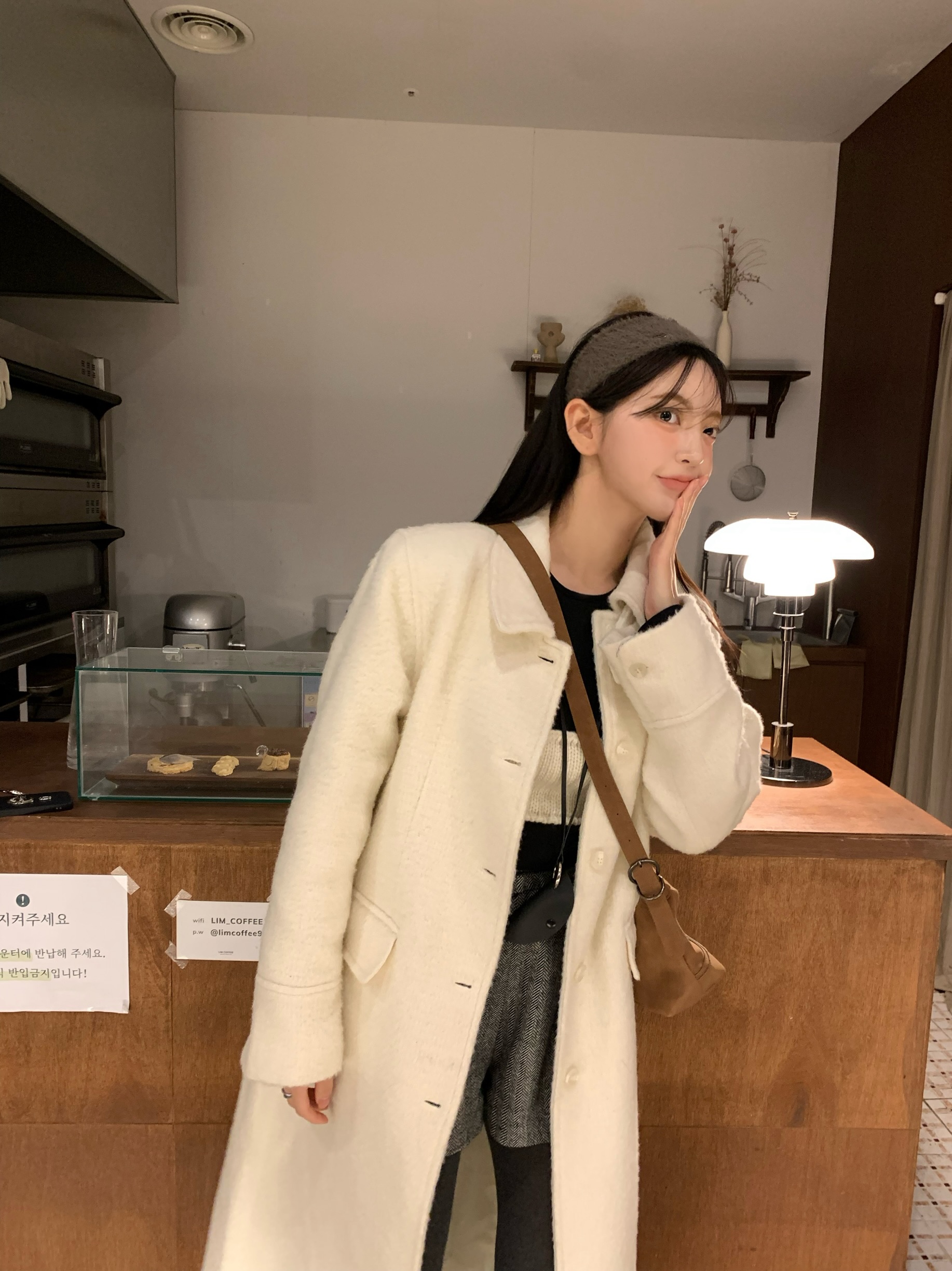 wool 100) monde wool long coat 상세 이미지 48