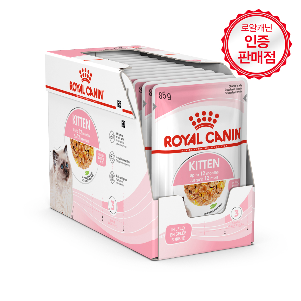 로얄캐닌 캣 키튼 젤리, 85g, 12개