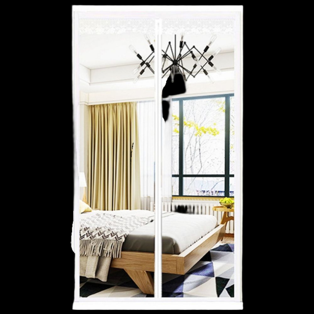 방풍 비닐 커튼 현관 바람막이 현관문 우풍차단 베란다 난방 창문 방풍문 방한문 S