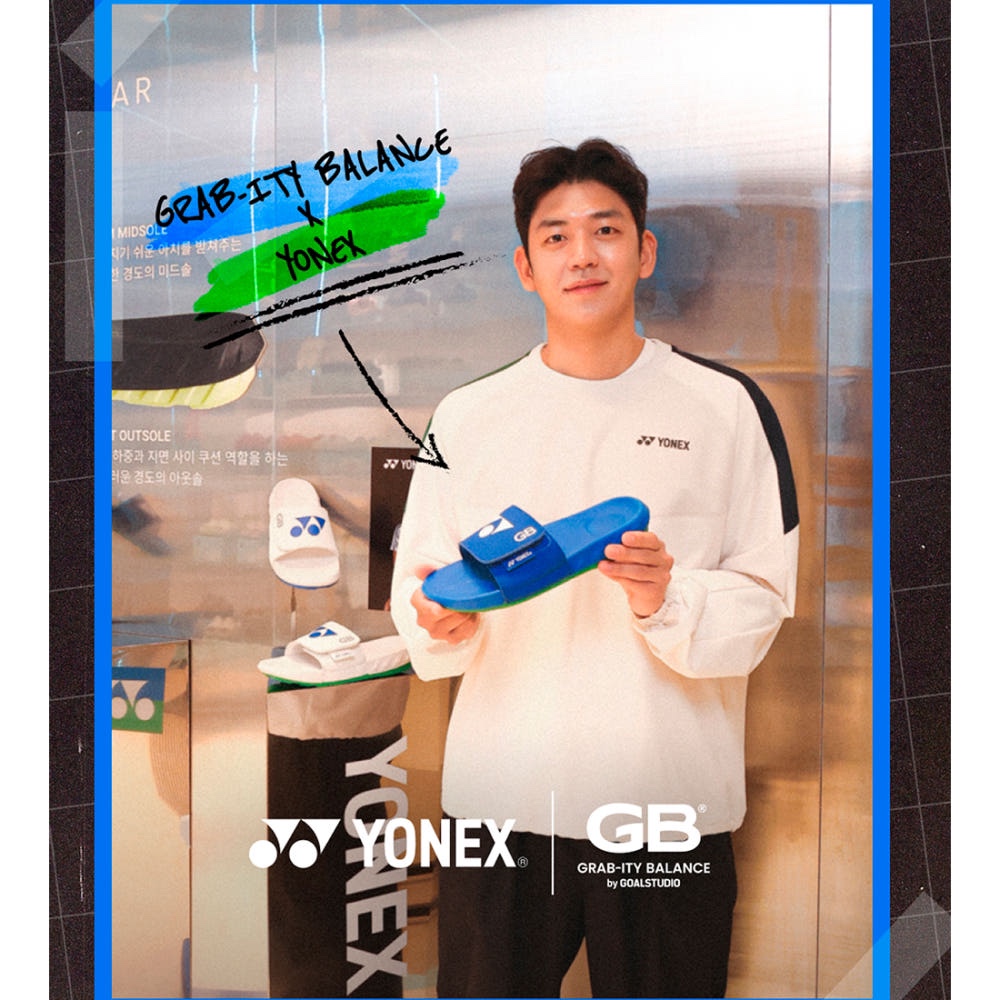 249SS001U 요넥스 슬리퍼 배드민턴 GB슬리퍼 그래비티콜라보 - 상세 이미지 2