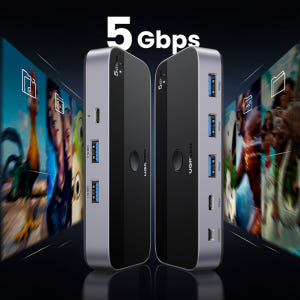 유그린 고급형 KVM USB3.0 전용 스위치 멀티허브 CM662 개봉기 | 실사용 후기 - 상품 이미지 2