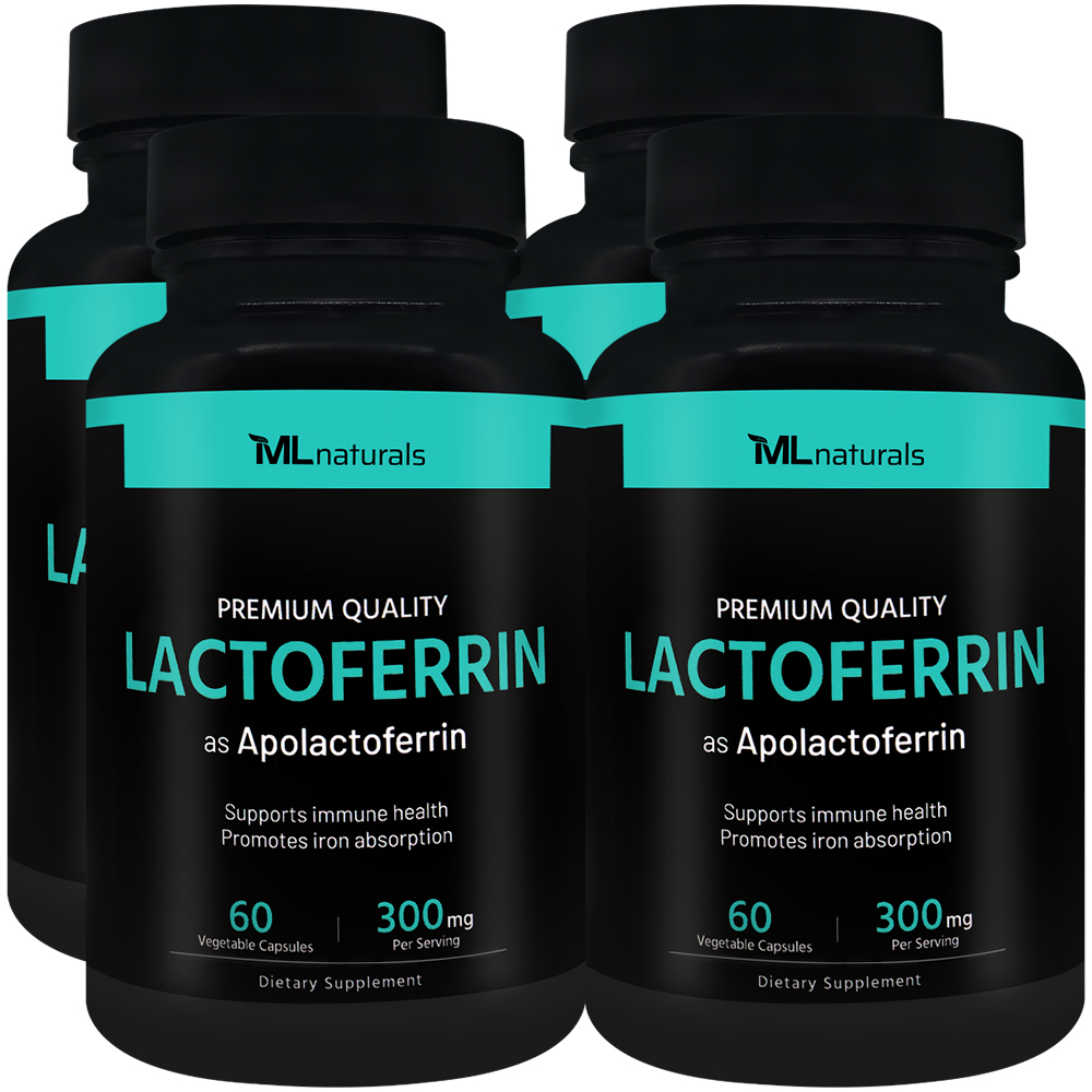 신제품! 마이라이프 내추럴스 락토페린 Lactoferrin mg 60정, 4개 - 메인 이미지
