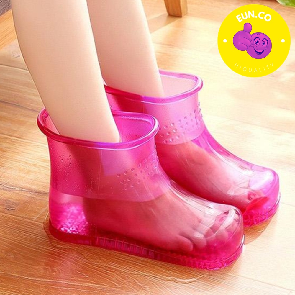 간이 족욕 발목욕 실리콘 부츠 피로회복 혈액순환 건강 힐링