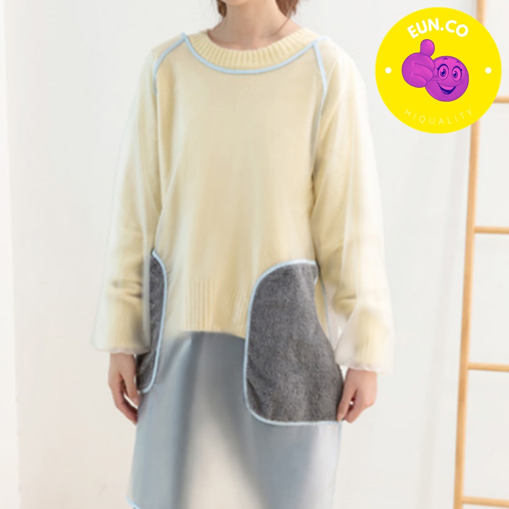 주방 앞치마 음식작업 반투명 에이프릴 양념 튐방지 주머니