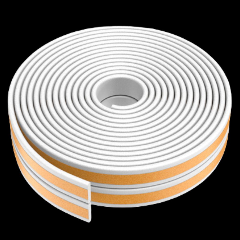 방문 방음 문틈막이 창문 틈새막이 바람막이 현관문 고무패킹 문풍지 방음재 외풍 차단 I형