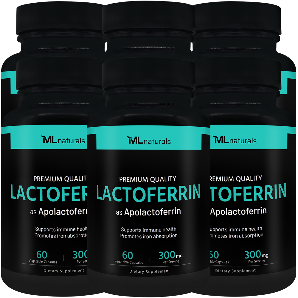 신제품! 마이라이프 내추럴스 락토페린 Lactoferrin mg 60정, 6개 - 메인 이미지