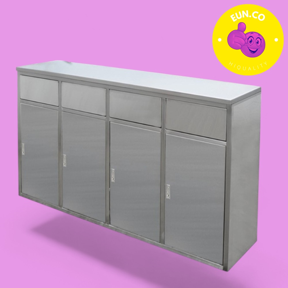 스텐레스분리수거함 스틸 쓰레기통 4단