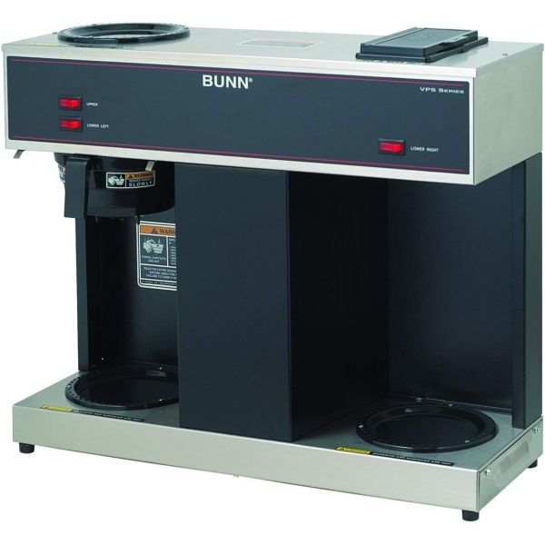 BUNN 04275.0031 VPS 12컵 푸어버 상업용 커피 브루어 워밍 스테이션 3개 포함 120V601PH : 지구촌상회회사