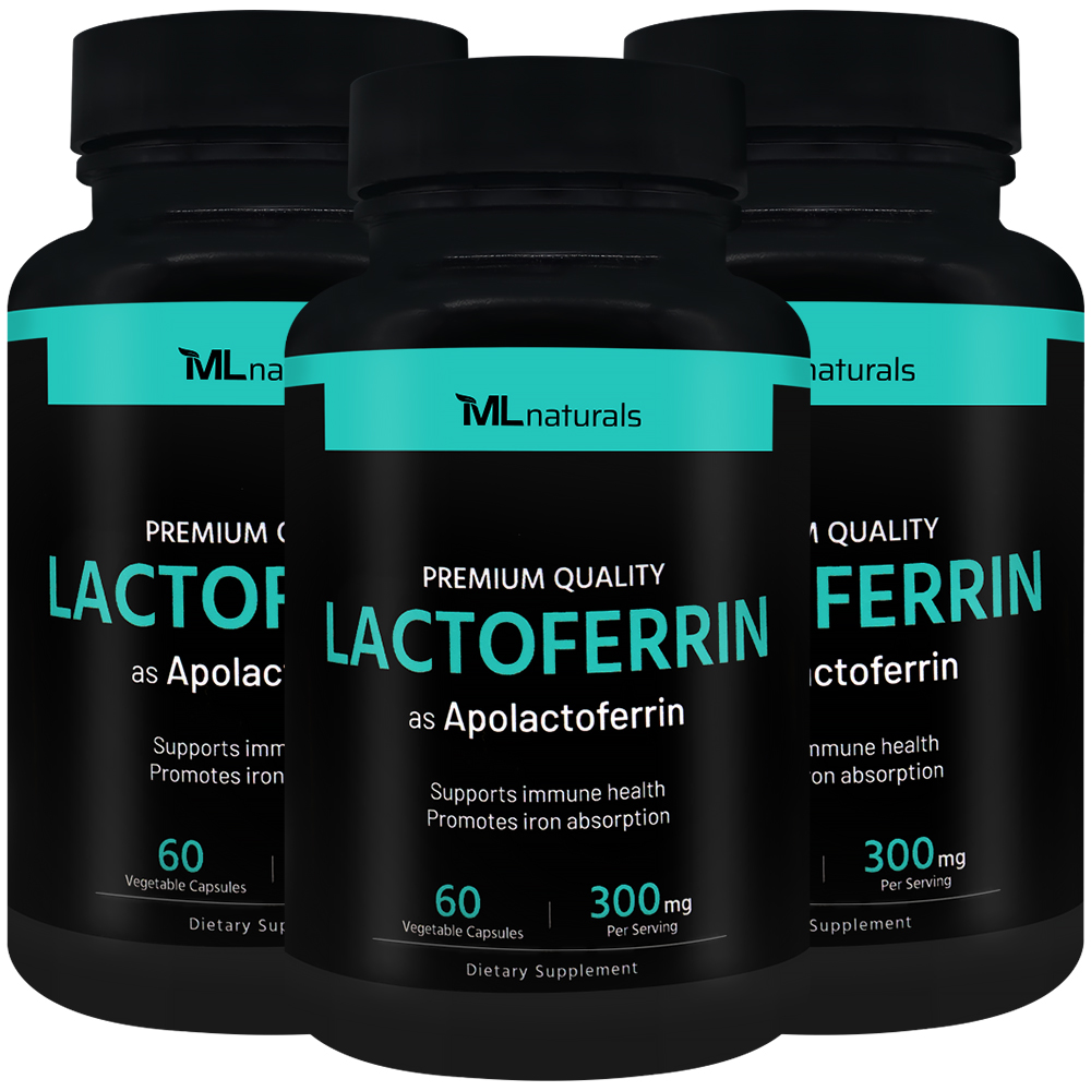 신제품! 마이라이프 내추럴스 락토페린 Lactoferrin mg 60정, 3개 - 메인 이미지