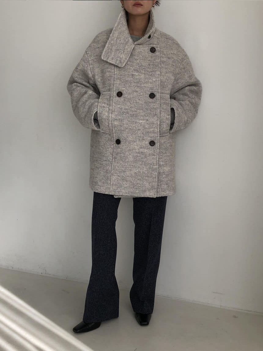 [SALE] 언더스탠딩 부클 하이넥 울 코트 3color 상세 이미지 33
