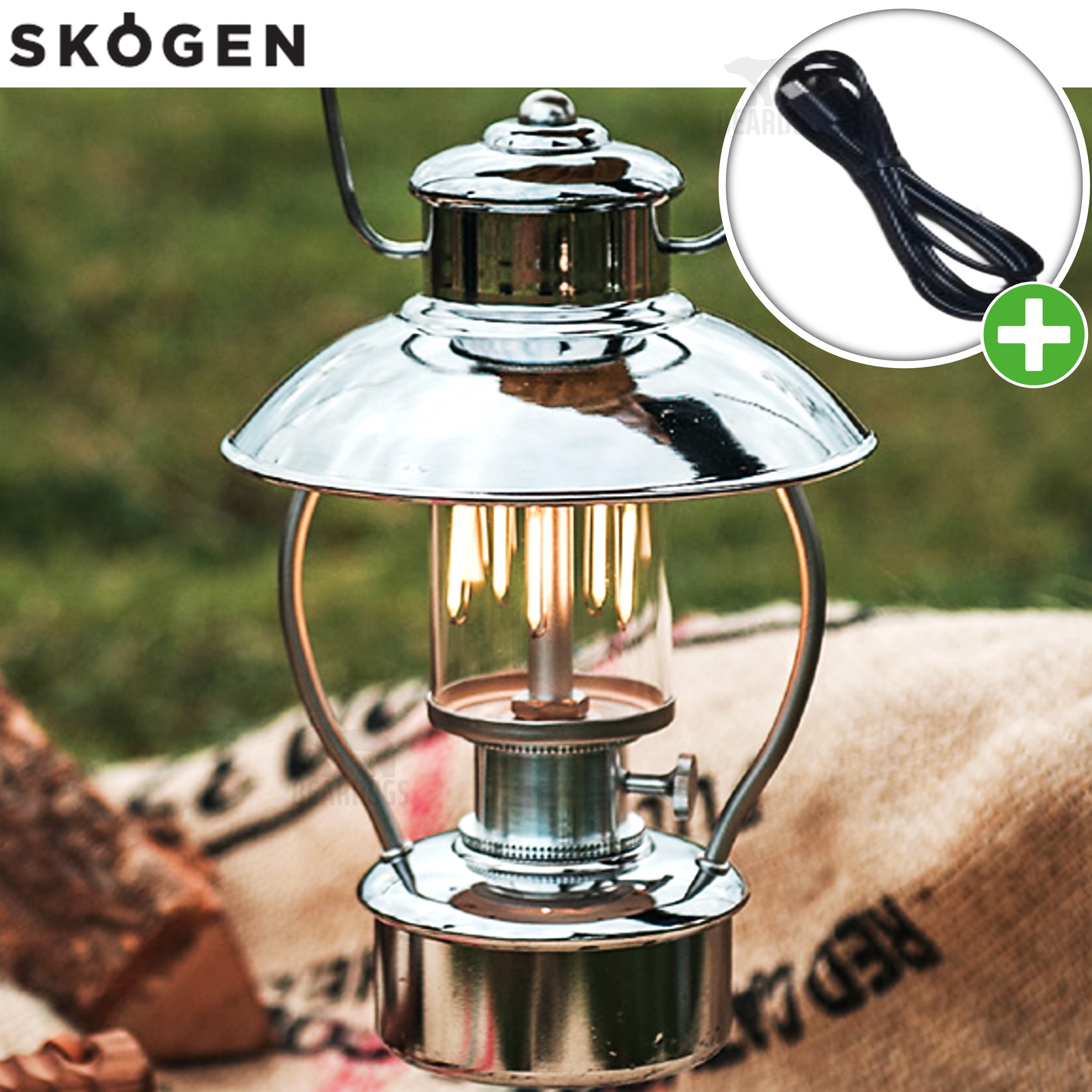 스코겐 N80 랜턴 하이엔드랜턴 크롬 백패킹 조명 led 캠핑 충전식