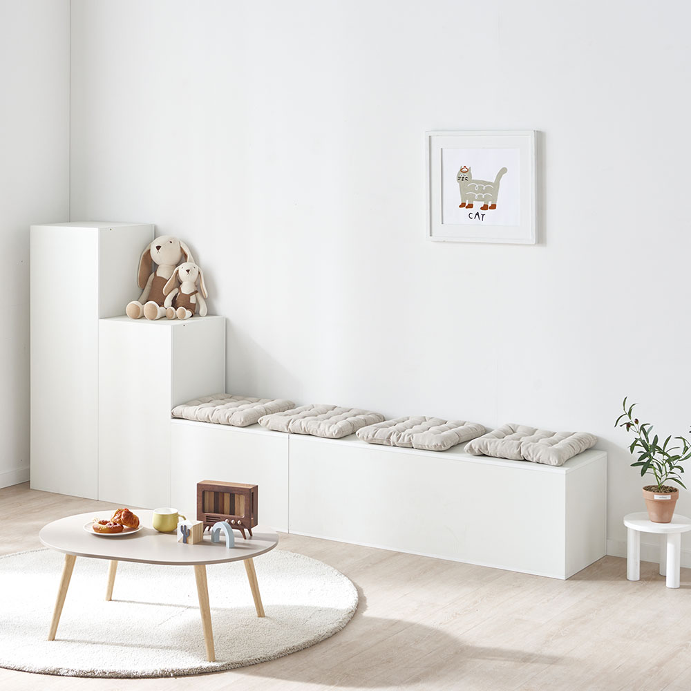 핸디 거실 현관 1200 수납 벤치 수납장 소파