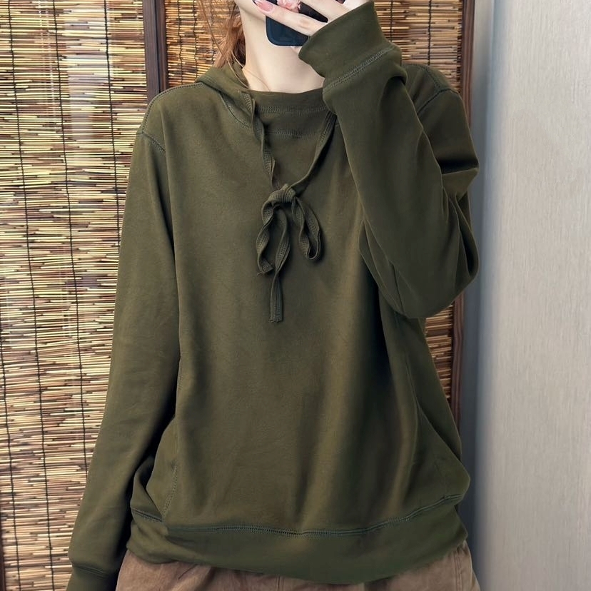 이너후드티 가을 겨울 여성후드티 미시옷 9275 - 상세 이미지 2