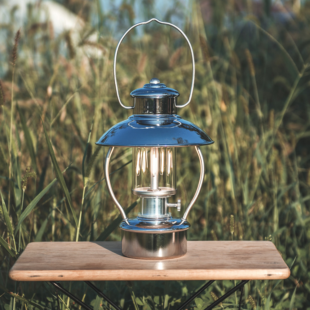 스코겐 N80 랜턴 하이엔드랜턴 크롬 백패킹 조명 led 캠핑 충전식