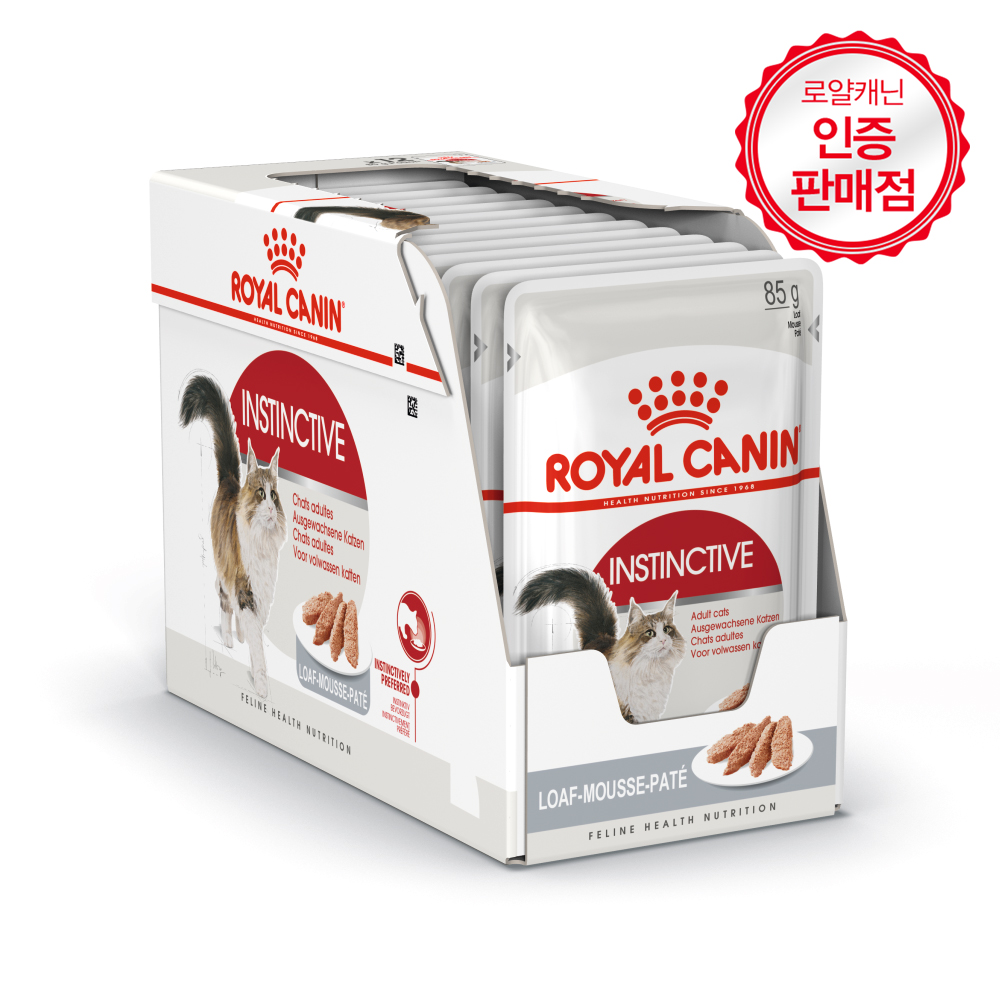 로얄캐닌 캣 인스팅티브 로프, 85g, 12개