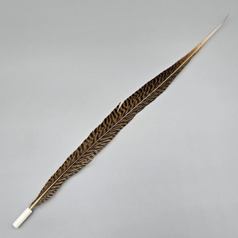 ABIBI'S GOMULSANG 고양이 장난감 수제 낚시대 리필 막대 고스틱 전용 리필 긴 천연깃털 40cm - 상세 이미지 5