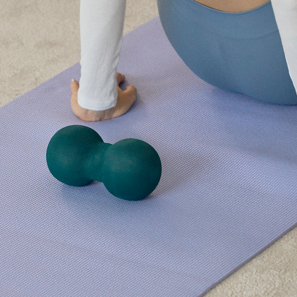 바디치트 EVA 땅콩볼 17cm 묵직한 듀얼 근막이완 스트레칭 지압볼 - 상세 이미지 3