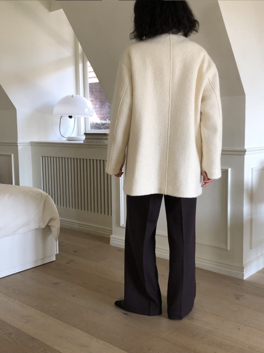 [SALE] 언더스탠딩 부클 하이넥 울 코트 3color 상세 이미지 8