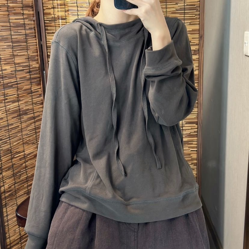 이너후드티 가을 겨울 여성후드티 미시옷 9275 - 상세 이미지 5