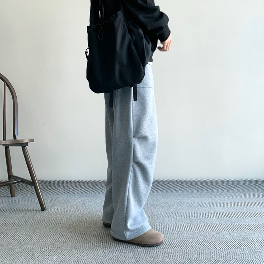 1+1 겨울바지 스웻팬츠 남성기모바지 - 상세 이미지 3